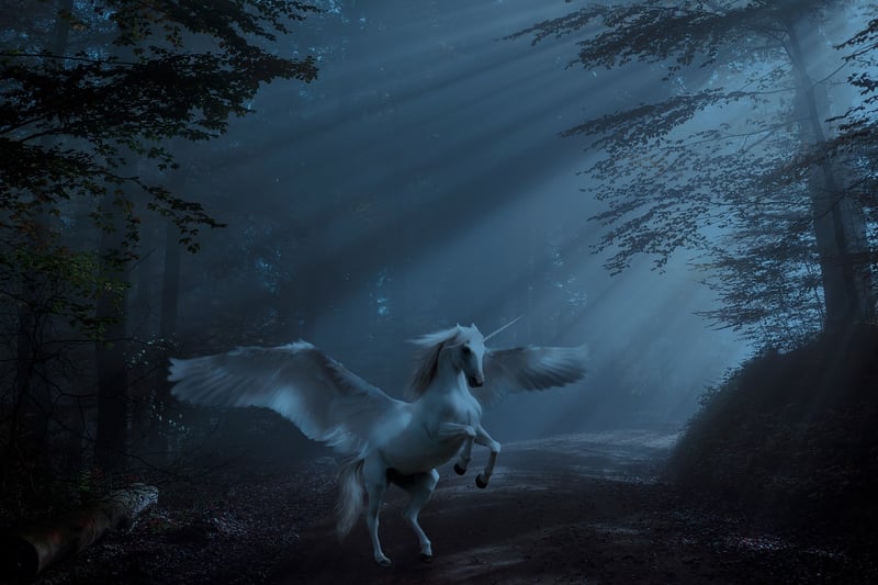 Unicorn Garden Decor
